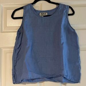 NWOT Flax Blue Tank Top Size Small